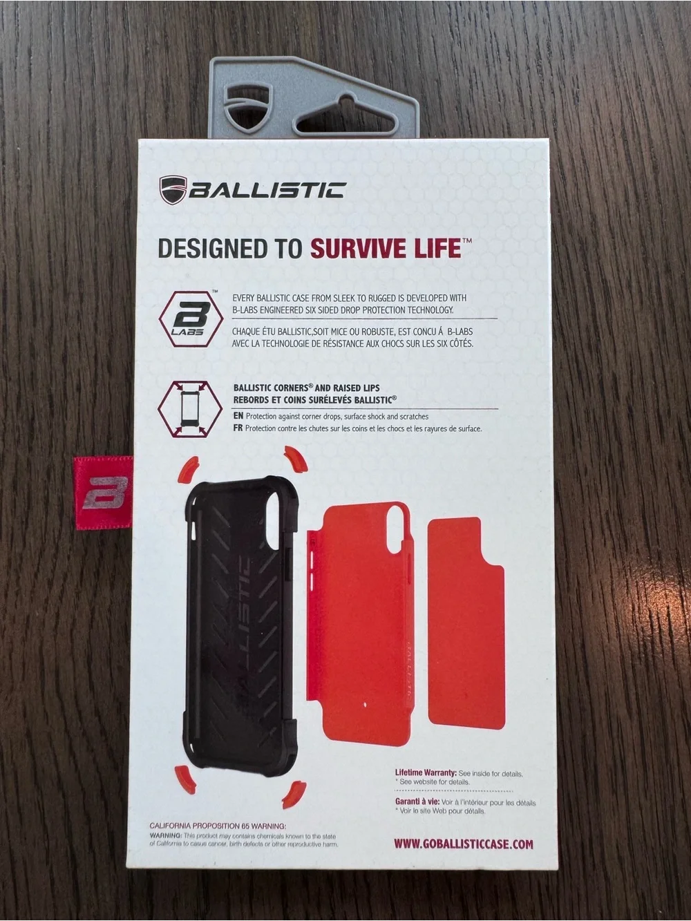 iPhone XR Ballistic Tough Jacket Series iPhone XR Case - Orange - BRAND NEW